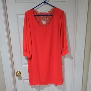 Halo Bright Orange Top